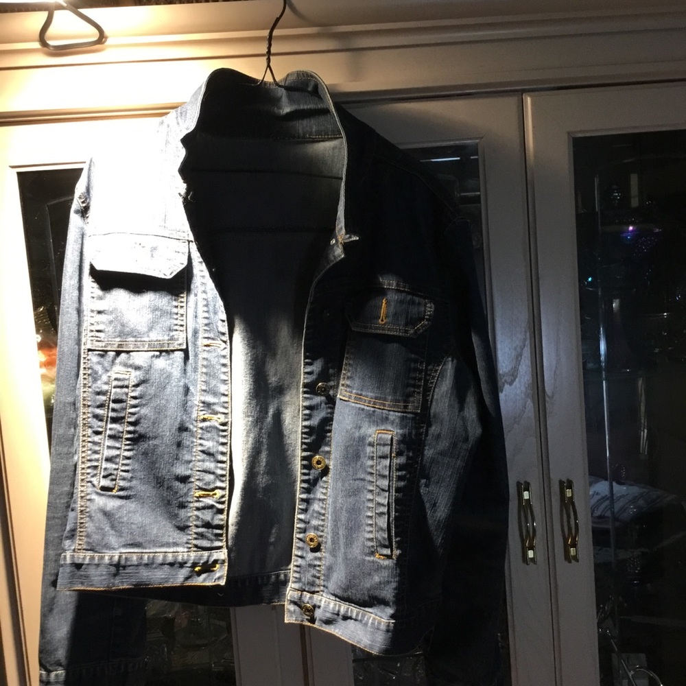 Classic Blue Denim Jean Jacket